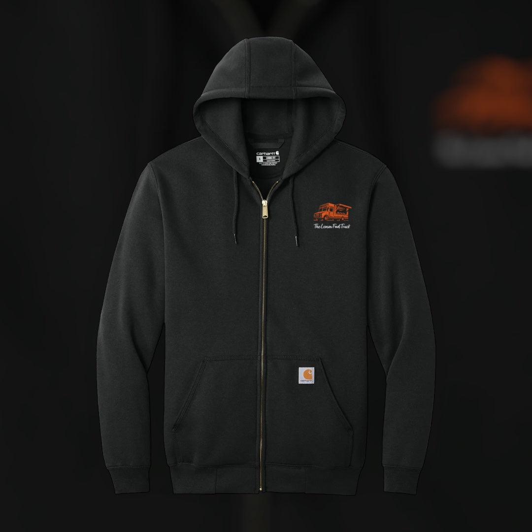 Loose-Fit Midweight Zip-Up Hoodie (Make To Order)